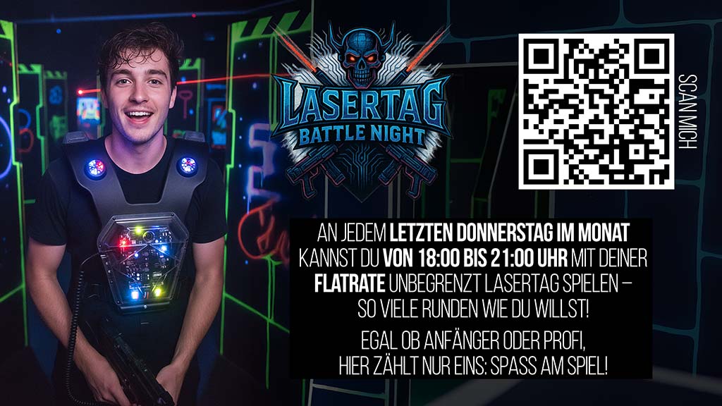 Lasertag Battle Night