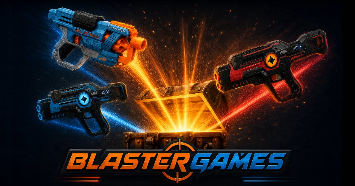 Lasertag & Nerf für zuhause ausleihen