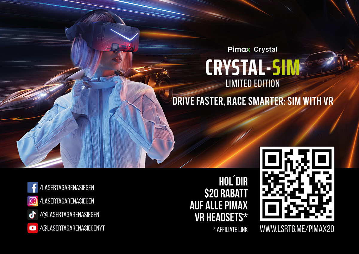 PIMAX Crystal mit $20 Rabatt kaufen