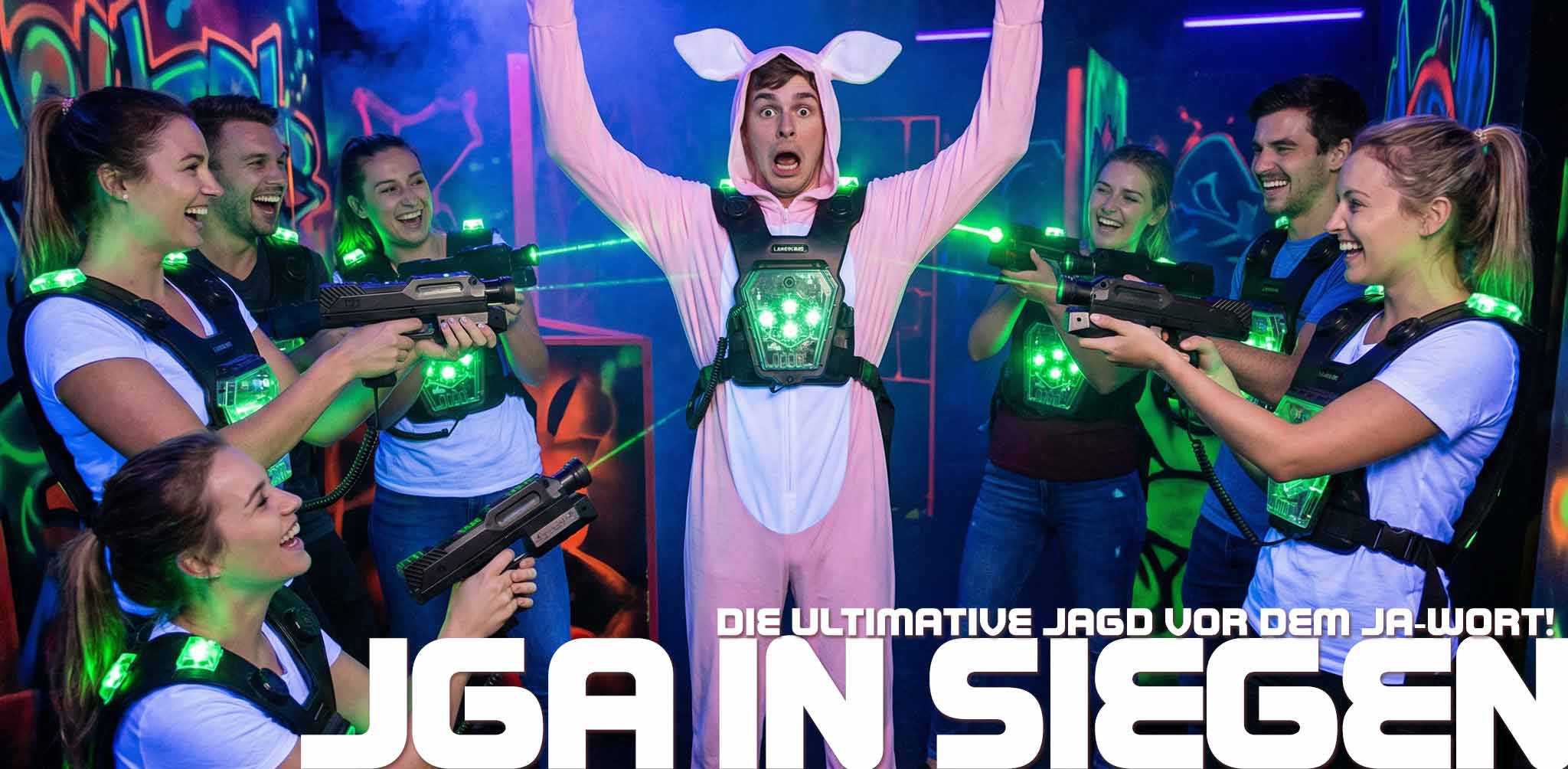 JGA in Siegen: Die ultimative Jagd vor dem Ja-Wort!