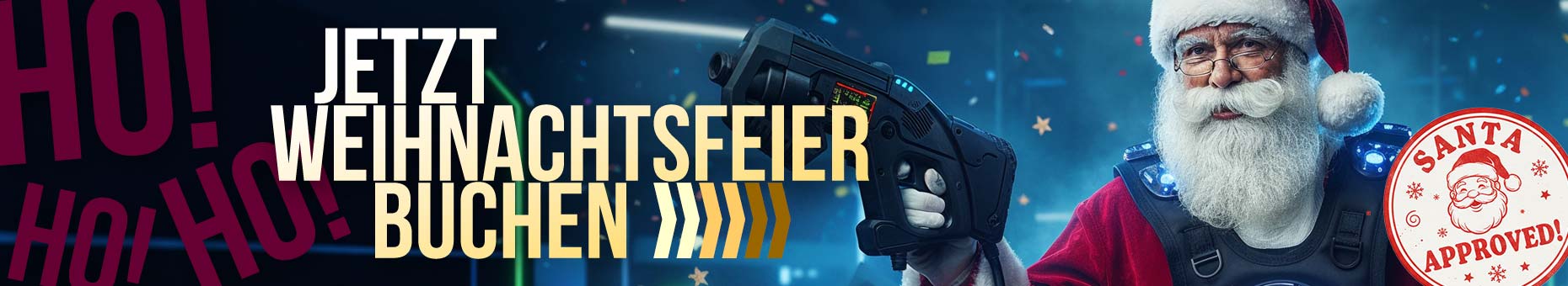 Die besten Angebote für eine Weihnachtsfeier in der Lasertag Arena Siegen